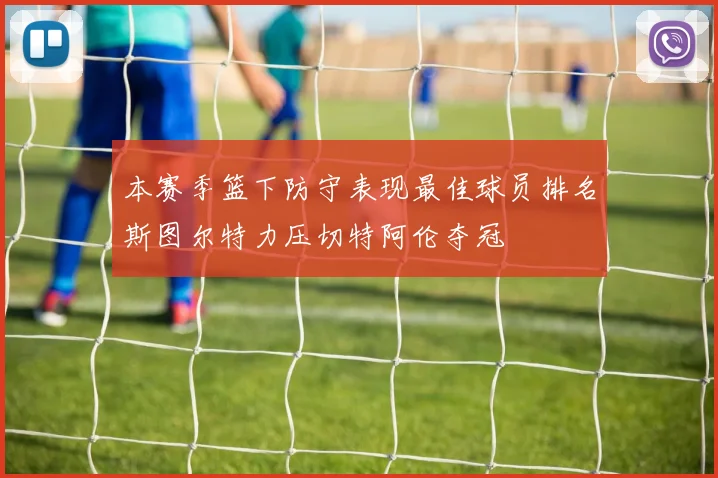 本赛季篮下防守表现最佳球员排名斯图尔特力压切特阿伦夺冠