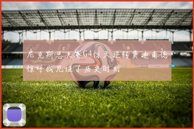 尼克斯总决赛G4惊天逆转费迪南德惊呼我见证了历史时刻